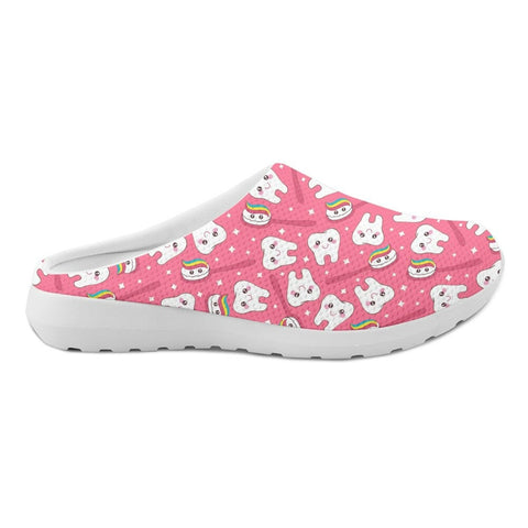 Everyday Pink Toothbrush Mule sneakers