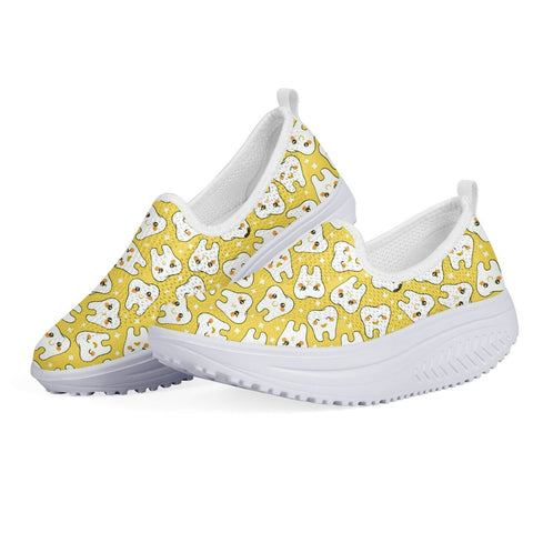 Cool Molar Buddies Platform Slip-On shoes