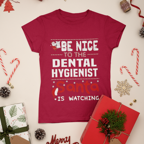 Unisex Santa is Watching T-Shirt