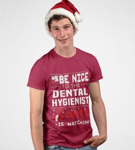 Unisex Santa is Watching T-Shirt