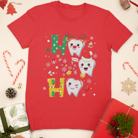 Ho, Ho, Ho! Dental Christmas T-Shirt