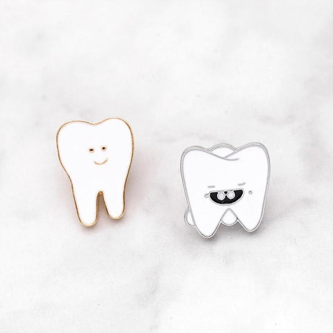 Bff Teeth Pins - Dental Pin - TOOTHLET