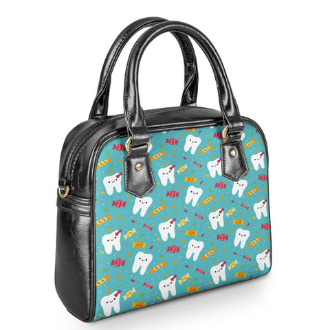 Tooth Candy Crossbody Satchel Handbag