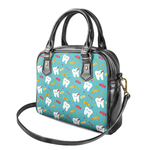 Tooth Candy Crossbody Satchel Handbag