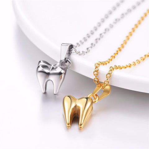 Classic Style Molar Necklace