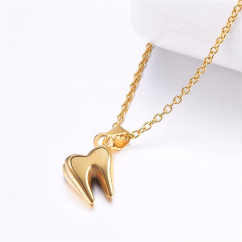 Classic Style Molar Necklace
