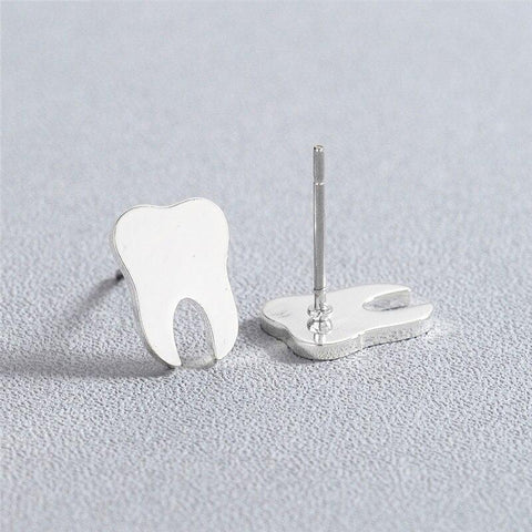 Classic Style Tooth Earrings - Dental Earrings - TOOTHLET