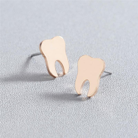 Classic Style Tooth Earrings
