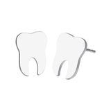 Classic Style Tooth Earrings - Dental Stud - TOOTHLET