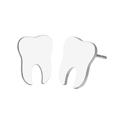 Classic Style Tooth Earrings