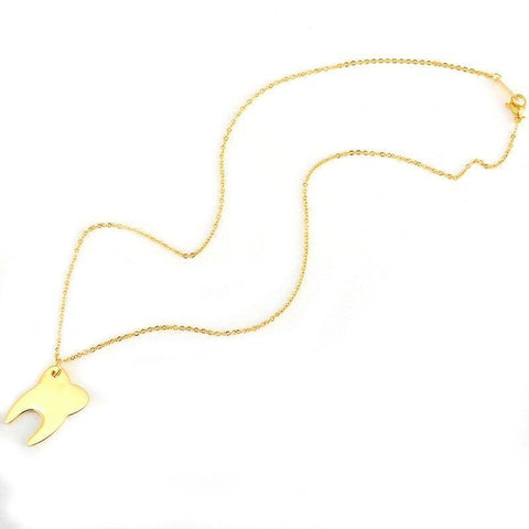 Classic Style Tooth Necklace