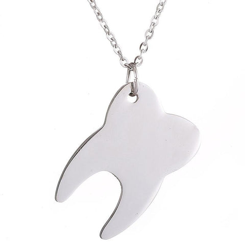 Classic Style Tooth Necklace