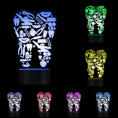 Cool Clinic Lamp - Tooth Shape Lamp - TOOTHLET
