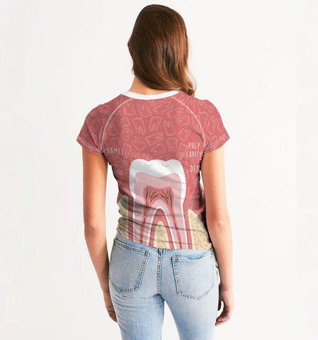 Cool Dental Anatomy Raglan T-Shirt