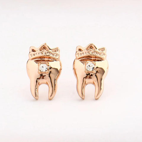 Cool Molar Queen Stud Earrings