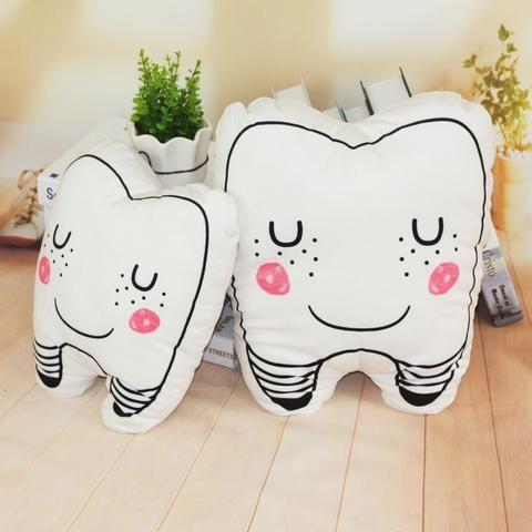 Super Cute Toothy Pillow - Dental Pillow - TOOTHLET