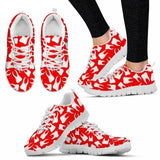 EVERYDAY GO MOLARLY LACE-UP SNEAKERS Toothlet MOLARLY WHITE RED 39 