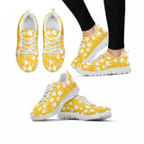 EVERYDAY GO MOLARLY LACE-UP SNEAKERS Toothlet MOLARLY WHITE YELLOW 45 