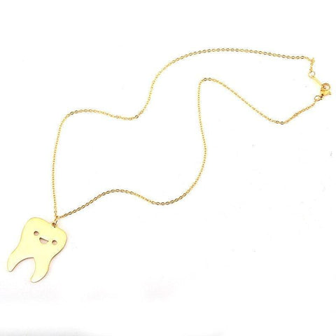 Everyday Smiley Tooth Necklace
