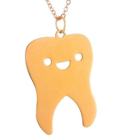 Everyday Smiley Tooth Necklace