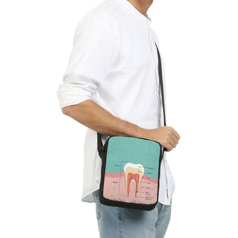 Fabulous Crown and Root Crossbody Bag