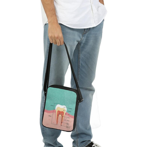 Fabulous Crown and Root Crossbody Bag