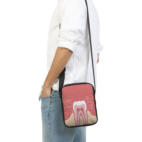 Fabulous Dental Anatomy Crossbody Bag