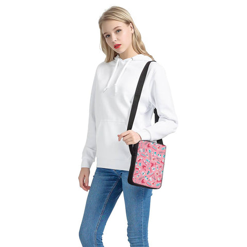 Fabulous Ortho Pink Crossbody Bag