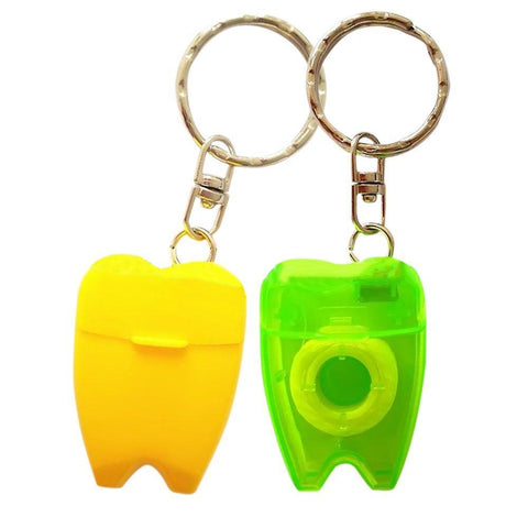 FLOSS ON THE GO KEYCHAIN Toothletshop 