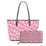 Go Molarly Pink Tote Handbag - Dental Handbag - TOOTHLET