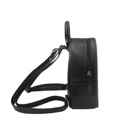 Happy Teeth Faux Leather Backpack Purse