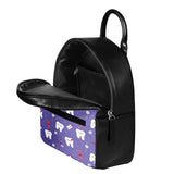 cute leather backpack with teeth Happy Teeth Faux Leather Backpack Purse