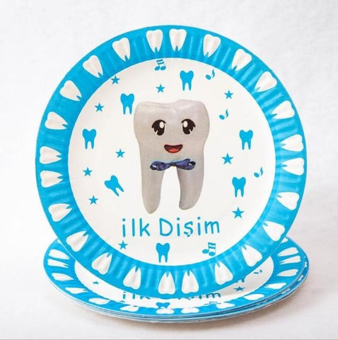 Happy Tooth Sky Blue Party