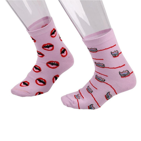 Hip Mismatched Dental Socks