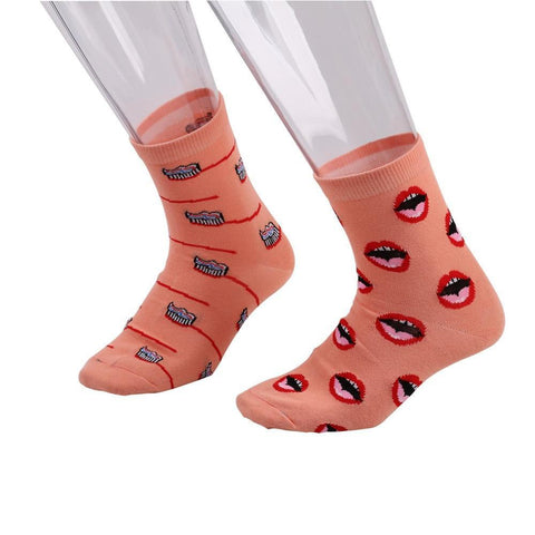 Hip Mismatched Dental Socks