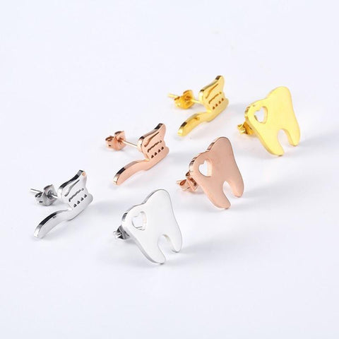 HIP MISMATCHED STILLMAN STUD EARRINGS Toothletshop