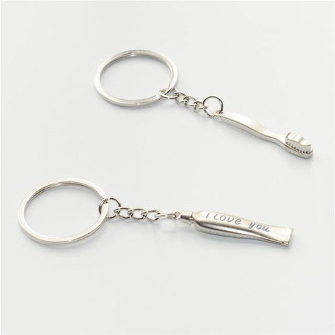 Hygiene Couple Keychain Set