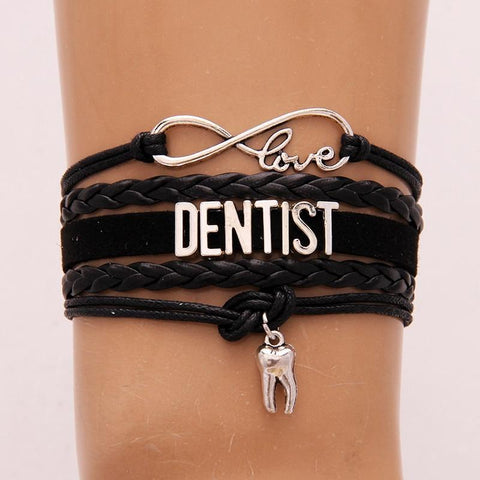 Infinity Dentist Love Bracelet