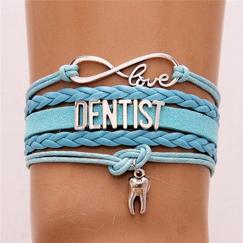Infinity Dentist Love Bracelet