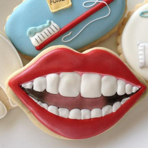 Lips Cookie Cutter - Dentist Cookies - TOOTHLET