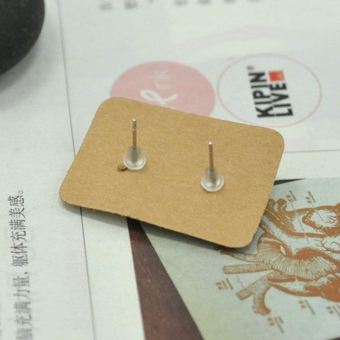 Luxurious Pearly Teeth Stud Earrings