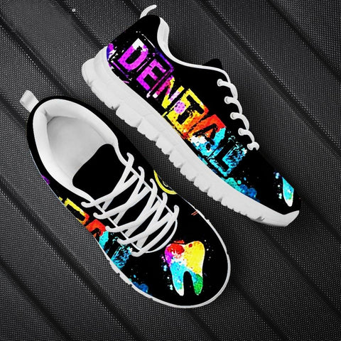 Everyday Neon Dental Lace-up sneakers