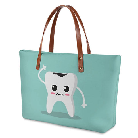 Molar Cavity Tote Handbag