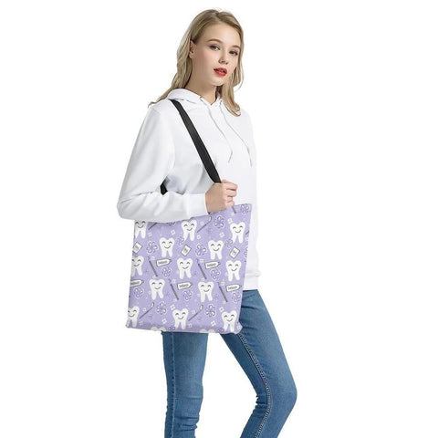 Must-Have Happy Tooth Tote Handbag