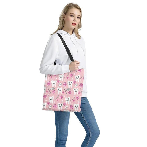 Must-Have Happy Tooth Tote Handbag