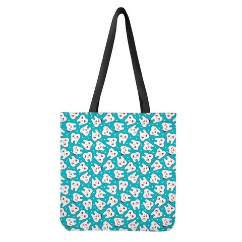 MUST-HAVE MOLAR BUDDIES TOTE BAG Toothlet BLUE 