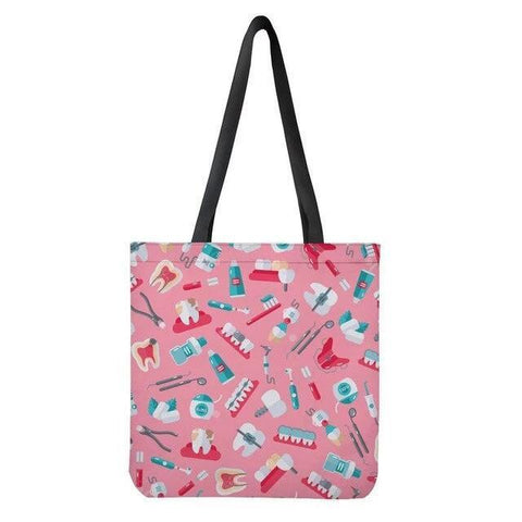 MUST-HAVE ORTHO TOTE BAG Toothlet ORTHO PINK