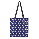 MUST-HAVE TOOTHY TOTE HANDBAG Toothlet BLUE 