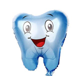 Party Tooth Balloon Toothlet Blue 