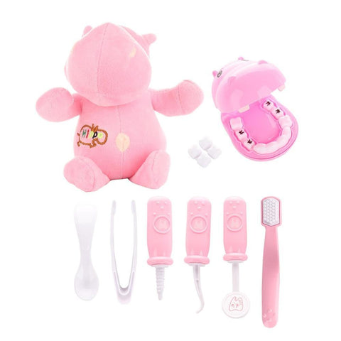 10 Pair Pink Children or Doll Plastic Earring Hooks, Hypo